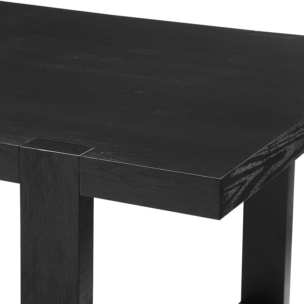 Steve Silver - Yves Black Dining Table With 6 Grey Chairs and Server - YS500TSG8PC view 6
