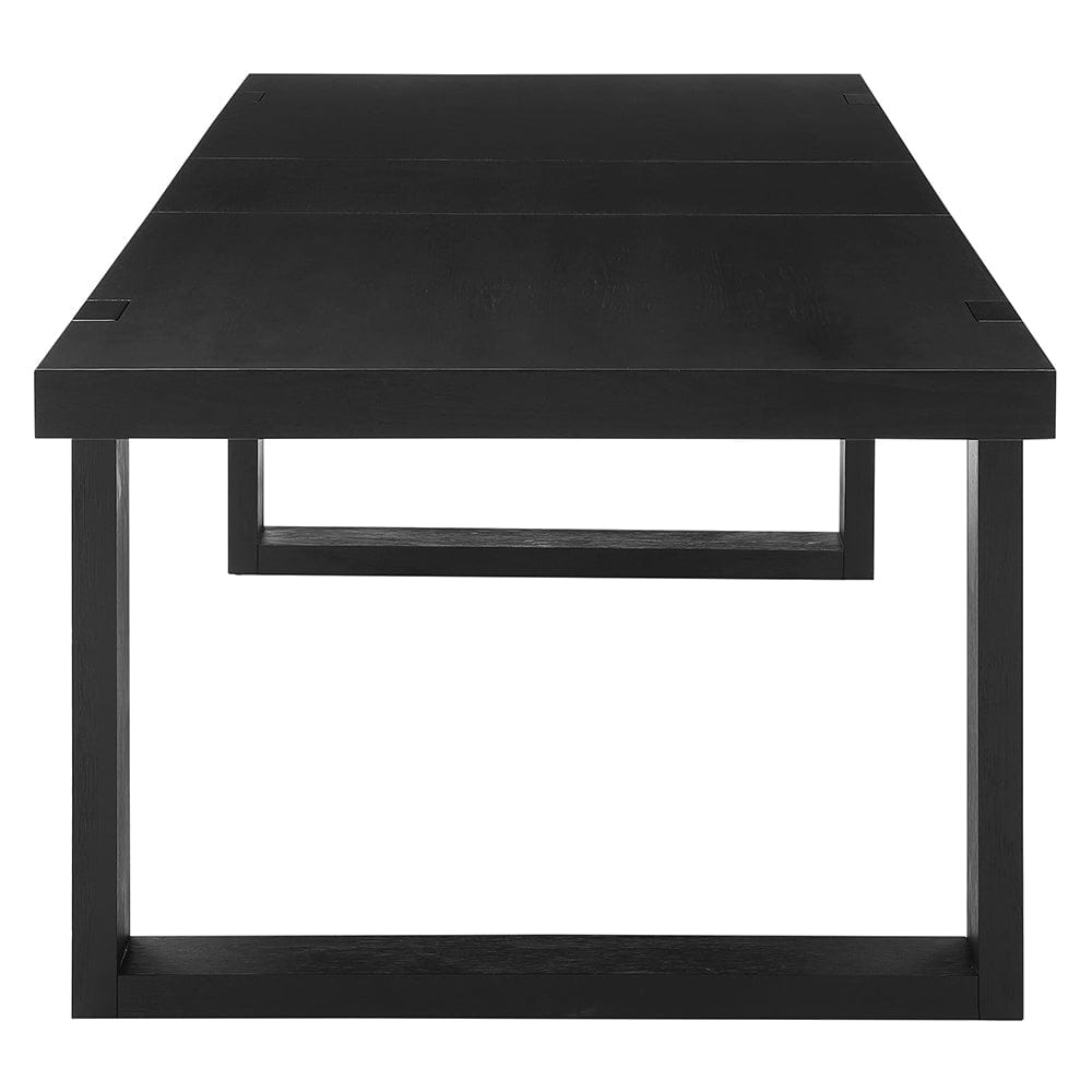 Steve Silver - Yves Black Dining Table With 8 White Chairs and Server - YS500TSW10PC view 2