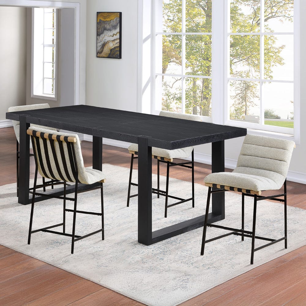Steve Silver - Yves Counter Table+Nicco Beige Polyester - YS500PT-NC600BE-C5PC view 1