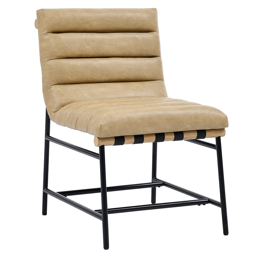 Steve Silver - Yves Dining Table+Nicco Sand PU Chairs 7 - YS500T-NC500T-D7PC view 2