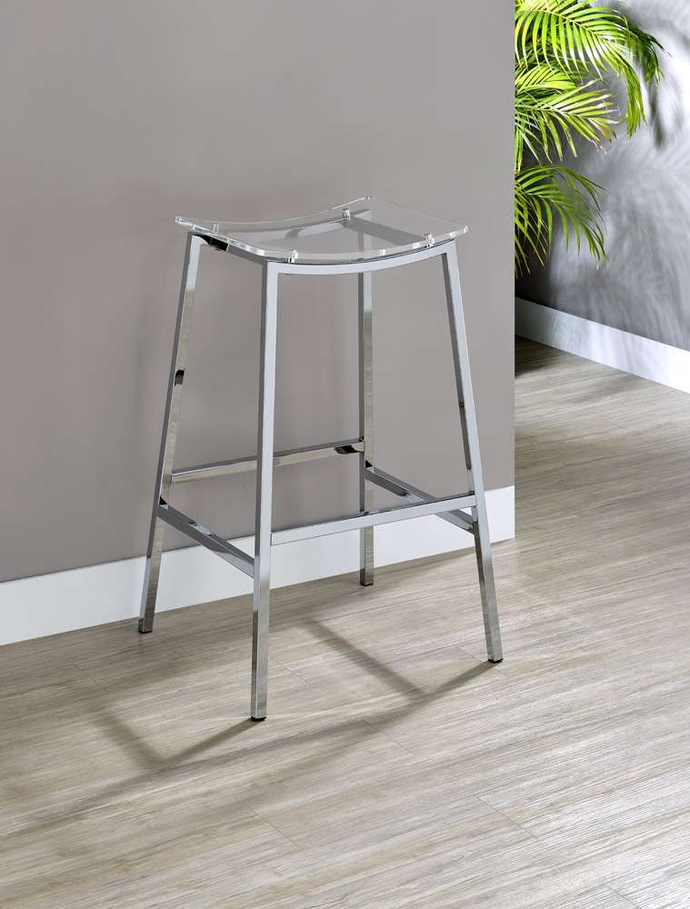 Steve Silver - Zena 30 inch Backless Bar Stool (Set of 2) - ZN600BS veiw 3