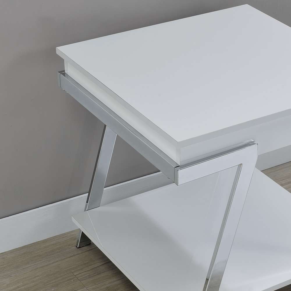 Steve Silver - Zena End Table - ZN300WE veiw 3