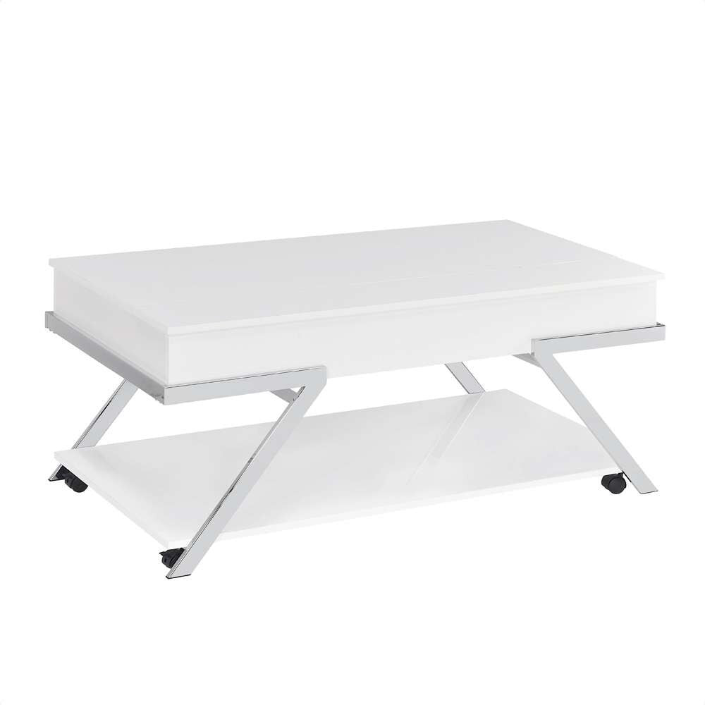 Steve Silver - Zena Lift-Top Cocktail Table with Casters - ZN300WCL view 2