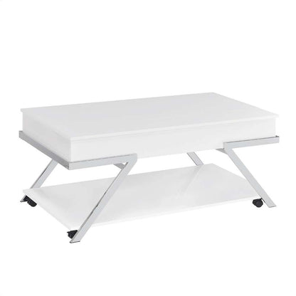 Steve Silver - Zena Lift-Top Cocktail Table with Casters - ZN300WCL view 2