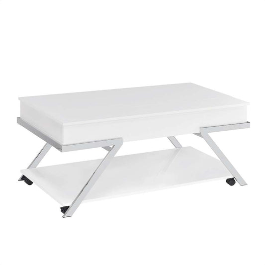 Steve Silver - Zena Lift-Top Cocktail Table with Casters - ZN300WCL view 2