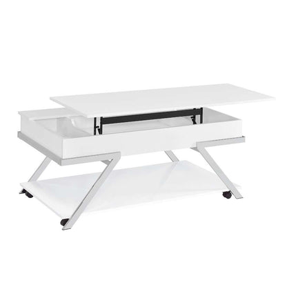 Steve Silver - Zena Lift-Top Cocktail Table with Casters - ZN300WCL view 3