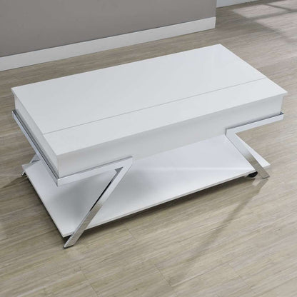 Steve Silver - Zena Lift-Top Cocktail Table with Casters - ZN300WCL view 4