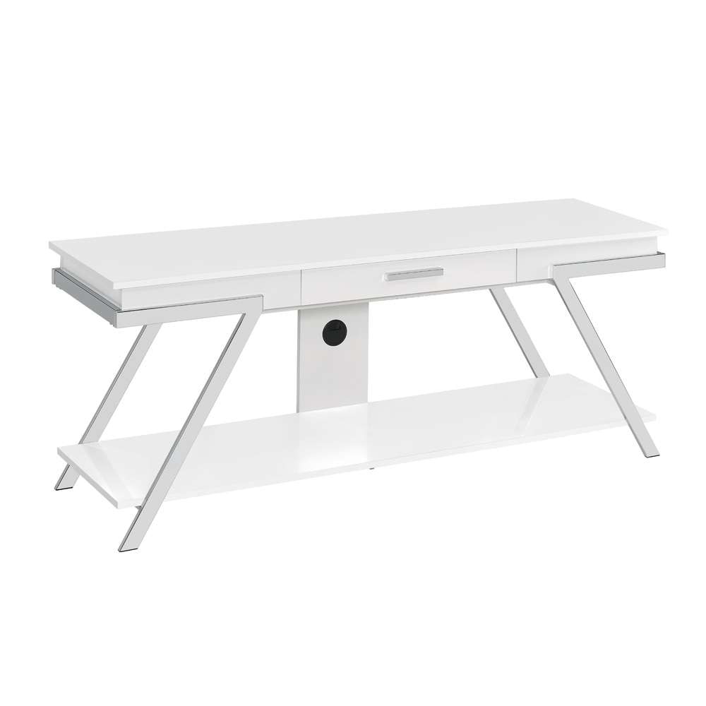 Steve Silver - Zena TV Stand with Drawer - ZN300WTV veiw 2