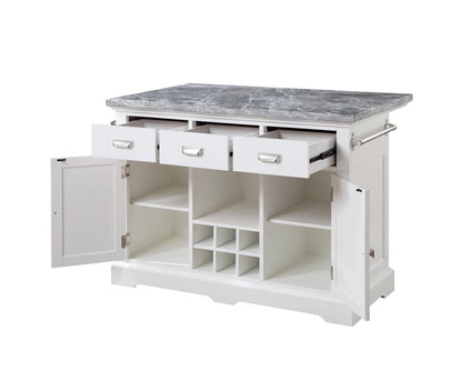 Steve Silver - Zermatt Kitchen Island 3-Piece Set - ZR3803PC view 4