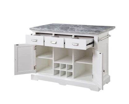 Steve Silver - Zermatt Kitchen Island - ZR380CKTB veiw 2