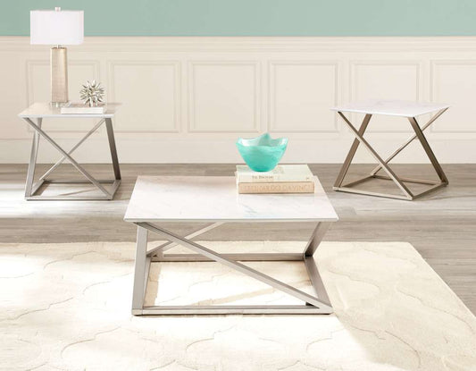 Steve Silver - Zurich 3pc Occasional Table Set - ZU1003PC veiw 1
