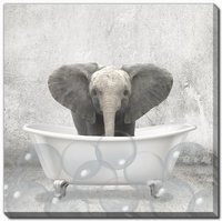 Streamline Art - Baby Elephant Bath - CE329-1818 view 1