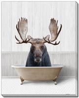 Streamline Art - Bath Time Moose - CE529-1620 view 1