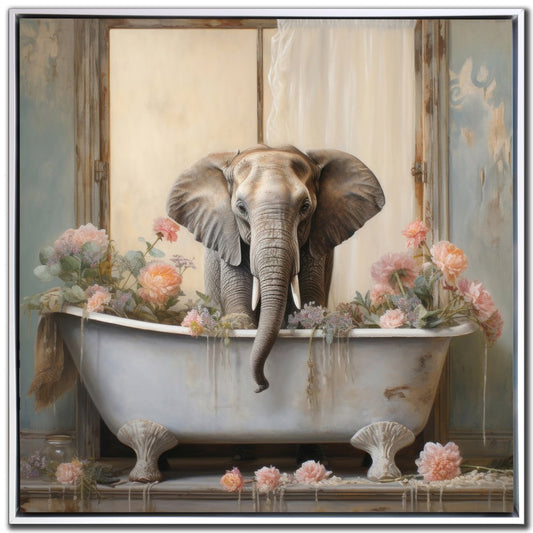 Streamline Art - Bathroom Elephant Joy - WBG24236 view 1
