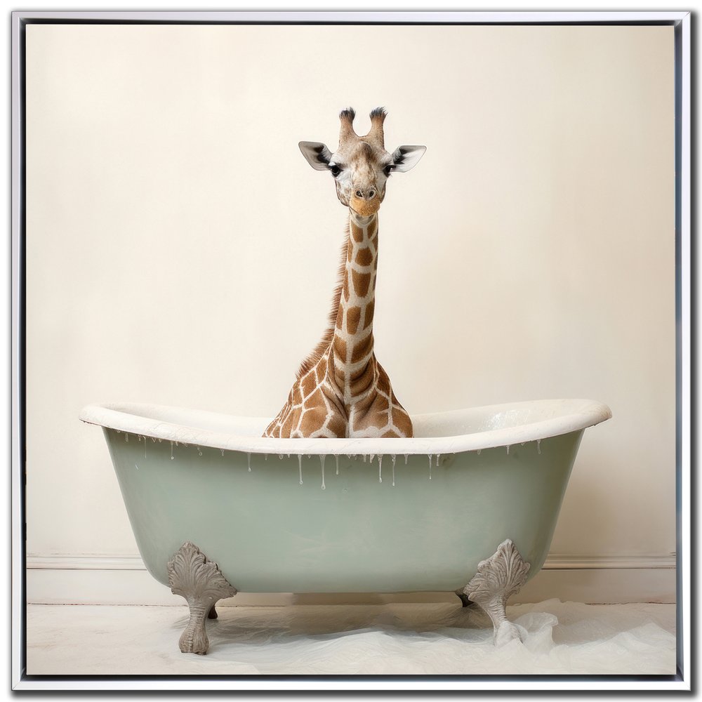 Streamline Art - Bathroom Giraffe Joy - WBG24234 view 1