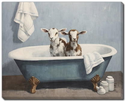 Streamline Art - Bathtub Goats II - ARC24132 view 1