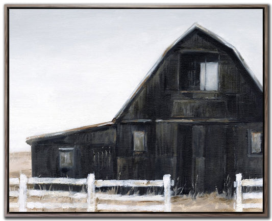 Streamline Art - Black Barn II - WBG24238 view 1