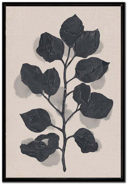 Streamline Art - Black Rose Silhouette II - ARC24134 view 1