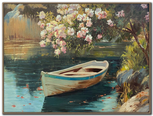 Streamline Art - Boat in Bloom - SUN26008 view 1