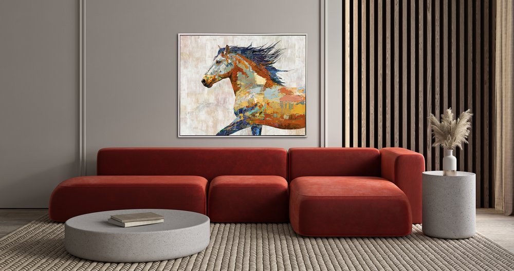 Streamline Art - Dappled Horse - WBG24281 view 2