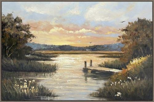 Streamline Art - Dockside Glow - SUN25547 view 1