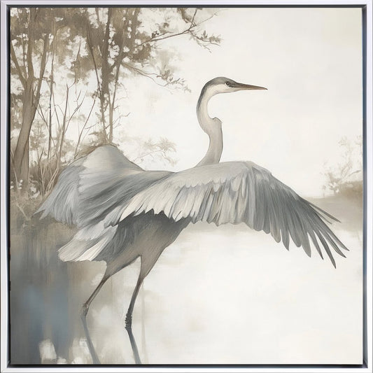 Streamline Art - Feathers On Water I - WBG25125 view 1