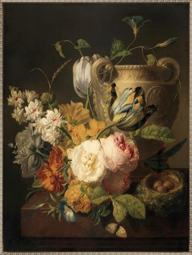 Streamline Art - Flowers By A Stone Vase - WBG25579 view 1