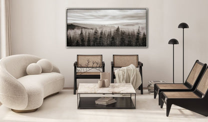 Streamline Art - Foggy Mountain Pines - CHY2330 view 2