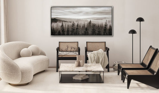 Streamline Art - Foggy Mountain Pines - CHY2330 view 2