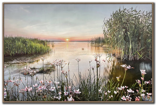 Streamline Art - Marshlands Sunset - SUN24140 view 1