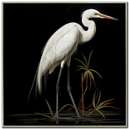 Streamline Art - Midnight Heron I - FRC24113 view 1