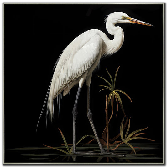 Streamline Art - Midnight Heron I - FRC24113 view 1
