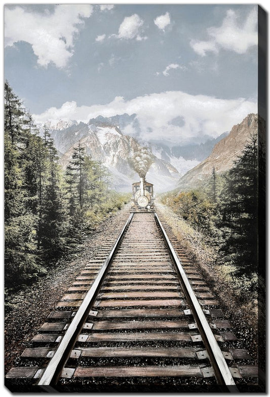 Streamline Art - Mountain Tracks - CHY24156 view 1