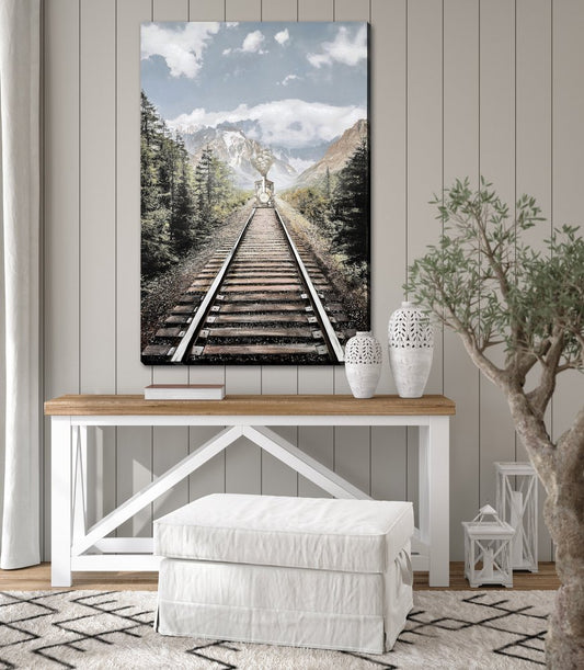 Streamline Art - Mountain Tracks - CHY24156 view 2