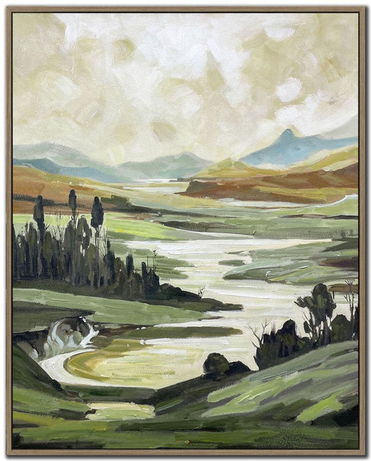 Streamline Art - Rolling Hills II - SUN24114 view 1