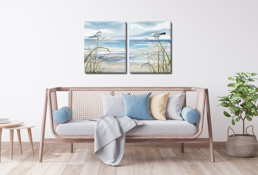 Streamline Art - Seaside Rest Set of 2 - CE606-1620T view 2