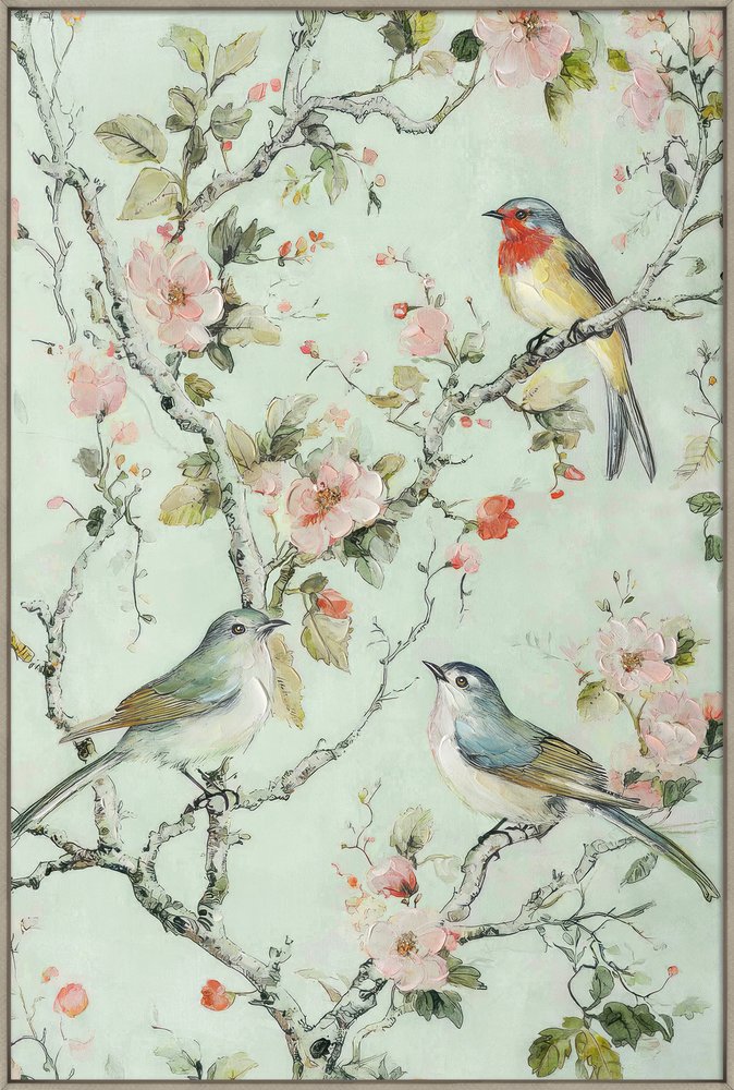 Streamline Art - Songbird Garden I - ARC25107 view 1