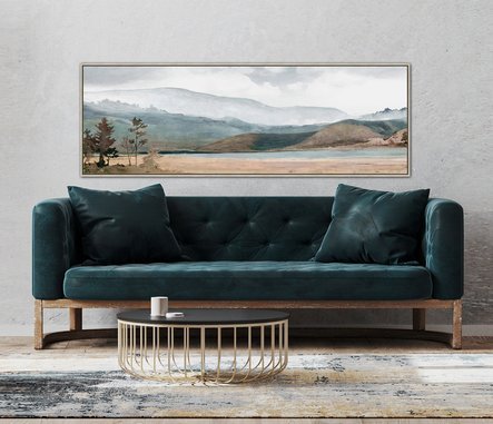 Streamline Art - Teal Lake - AGF43483 view 2