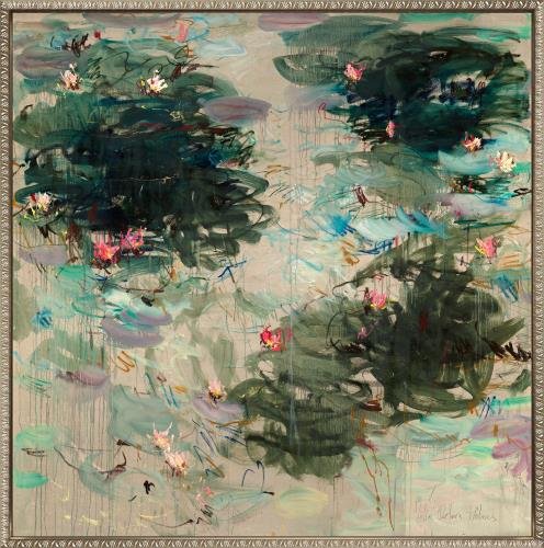 Streamline Art - Water Lilies - WBG25575 view 1