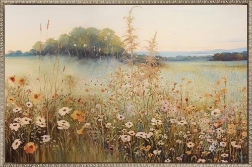 Streamline Art - Wildflower Meadow at Dawn - WBG25569 view 1