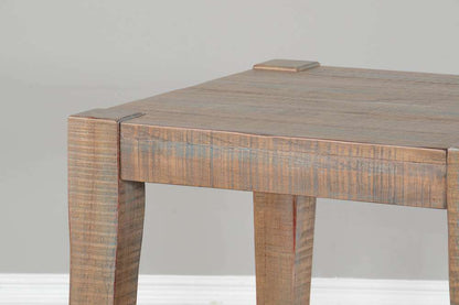 Sunny Designs -  24in Modern Mindi Wood End Table in Weathered Brown - 3162WB-E veiw 5
