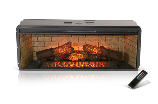 Sunny Designs - 42in Log Fireplace Insert - 3658W-FPI veiw 2