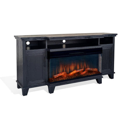 Sunny Designs - 66in Media Console with Panoramic Electric Fireplace - K3689UM veiw 1