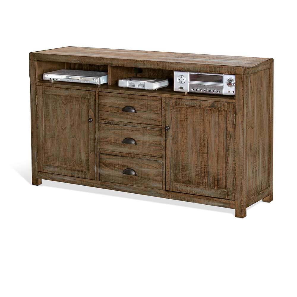 Sunny Designs -  66in TV Console - 3563WB-60_CLOSEOUT veiw 1