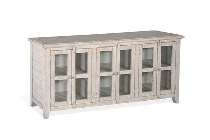 Sunny Designs - 70in TV Console in White - 3628MW-70 veiw 1