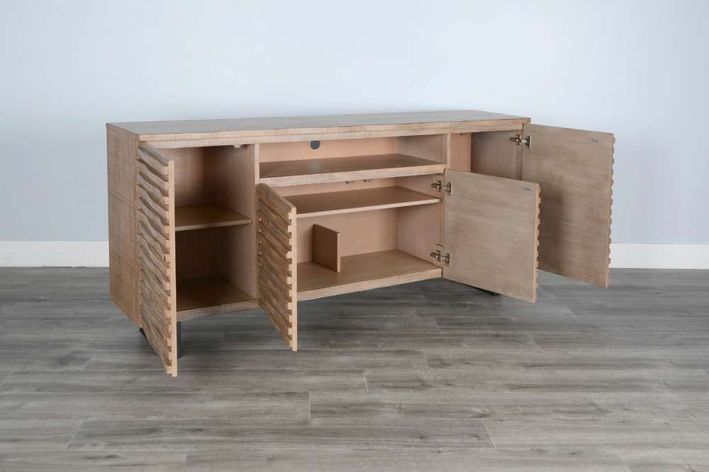Sunny Designs -  72in Media Console - Server - 3646DR-72 veiw 4