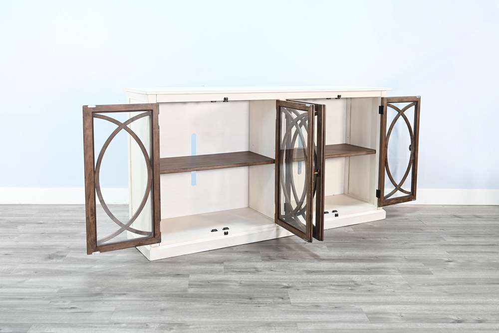 Sunny Designs -  78in Media Console  - 3663MB-78 veiw 3