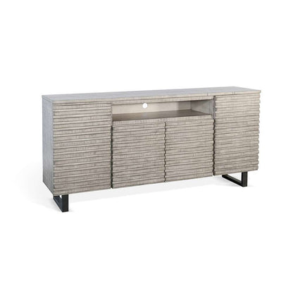 Sunny Designs - Alpine Grey -  72in Media Console - Server - 3646AG-72 veiw 1