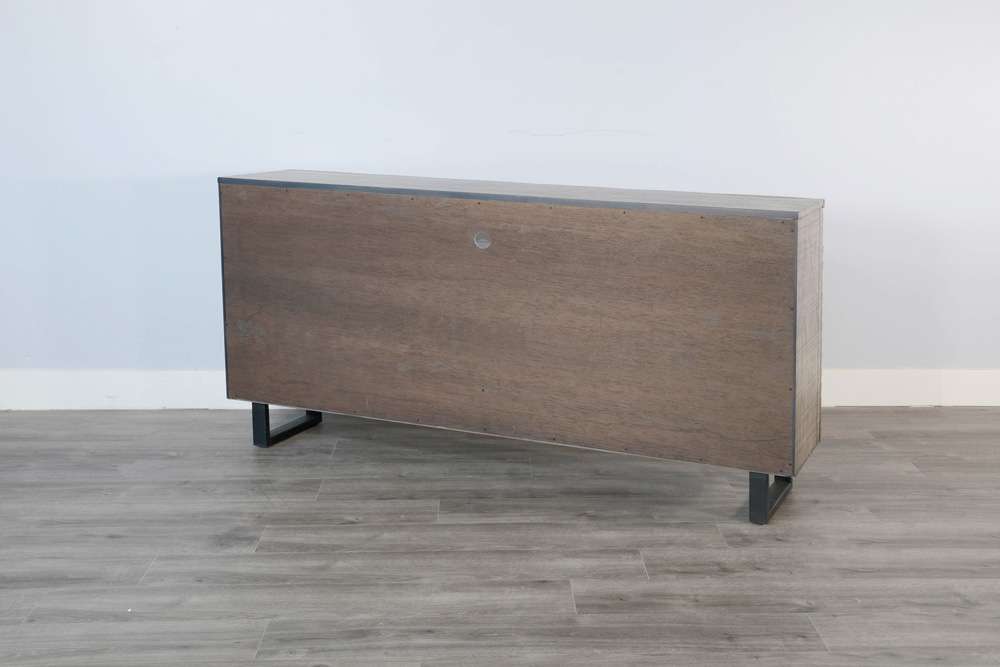 Sunny Designs - Alpine Grey -  72in Media Console - Server - 3646AG-72 veiw 4