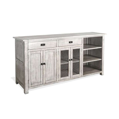 Sunny Designs - Alpine Grey -  80in Transitional Wood Buffet - 1969AG-B veiw 1